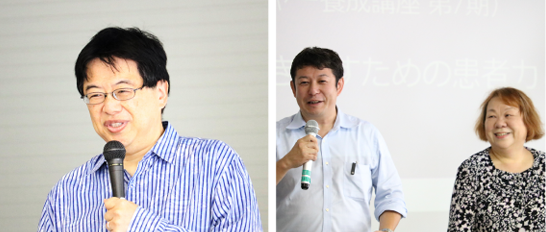 左：上野直人氏、右：古川孝広氏、鈴木牧子氏